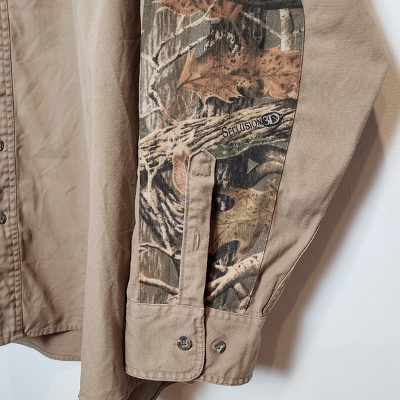 Cabela's Shirts Cabelas Seclusion 3d Hunting Long Sleeve Shirt Size